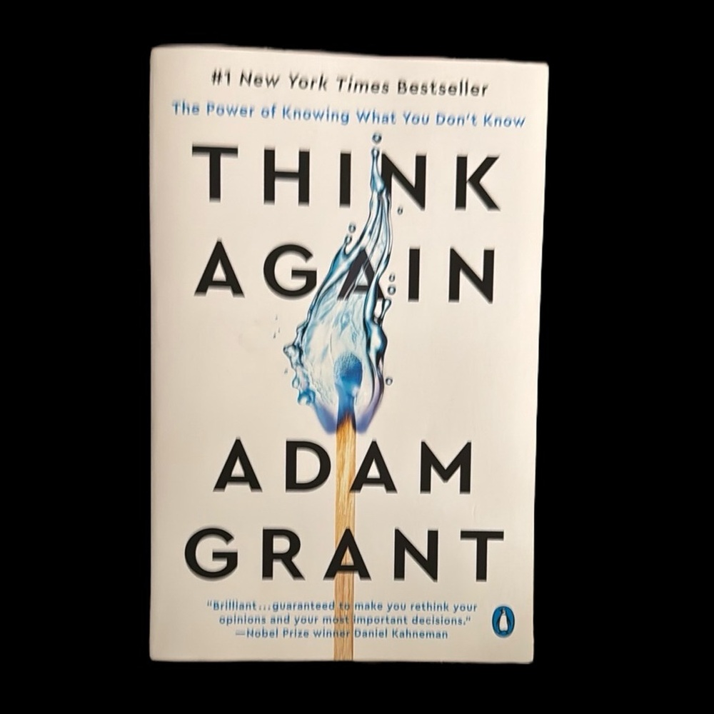 Think Again by Adam Grant Book
